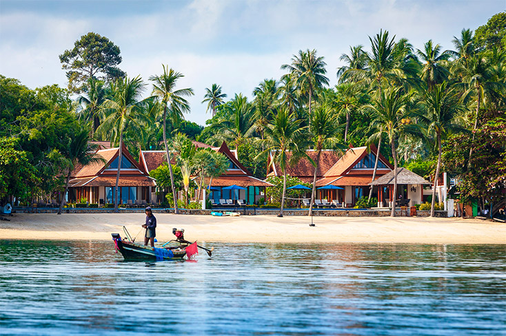Tawantok Beach Villas in Lipa Noi,Koh Samui